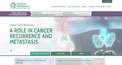 Desktop Screenshot of bostonbiomedical.com